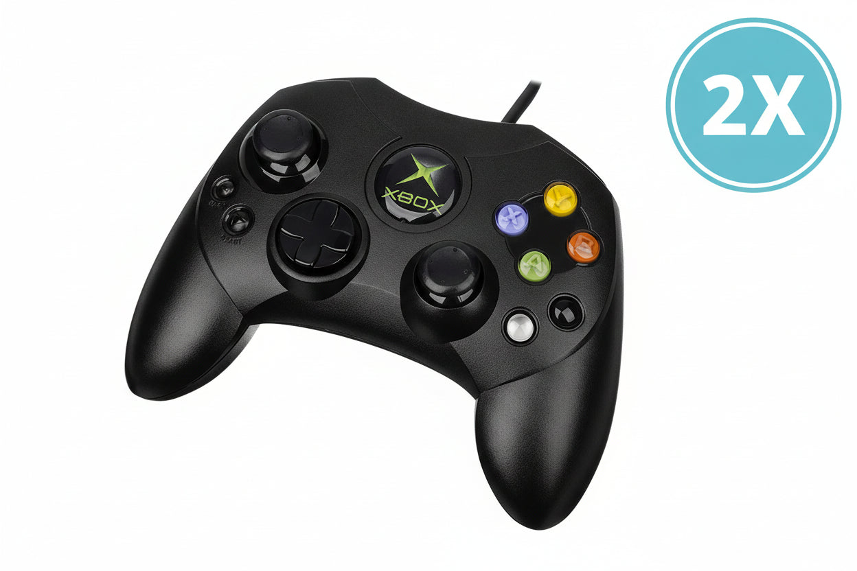 8TB Cerbios Modded Xbox - 2 OEM Controllers HDMI AC - All US Xbox Titles 80,000+ Titles - Retro Modd