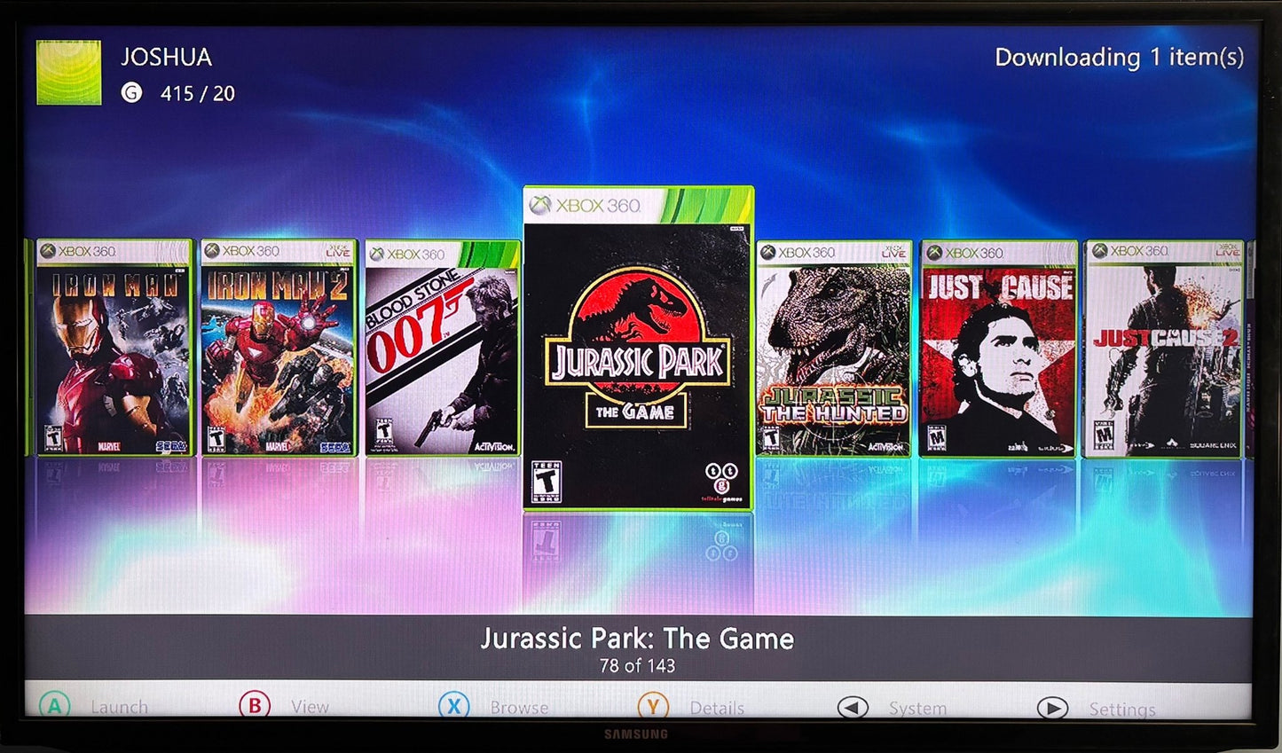 2TB Modded Xbox 360 Slim Bundle RGH RGH3 - Aurora Dashboard - 220+ Xbox 360 Games - Retro Modd