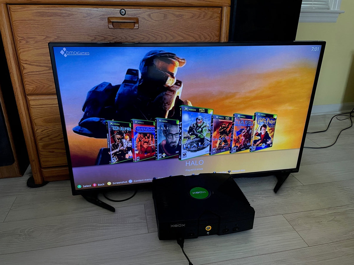 4TB Cerbios Modded Xbox All US Xbox Titles 60,000+ Titles - Retro Modd