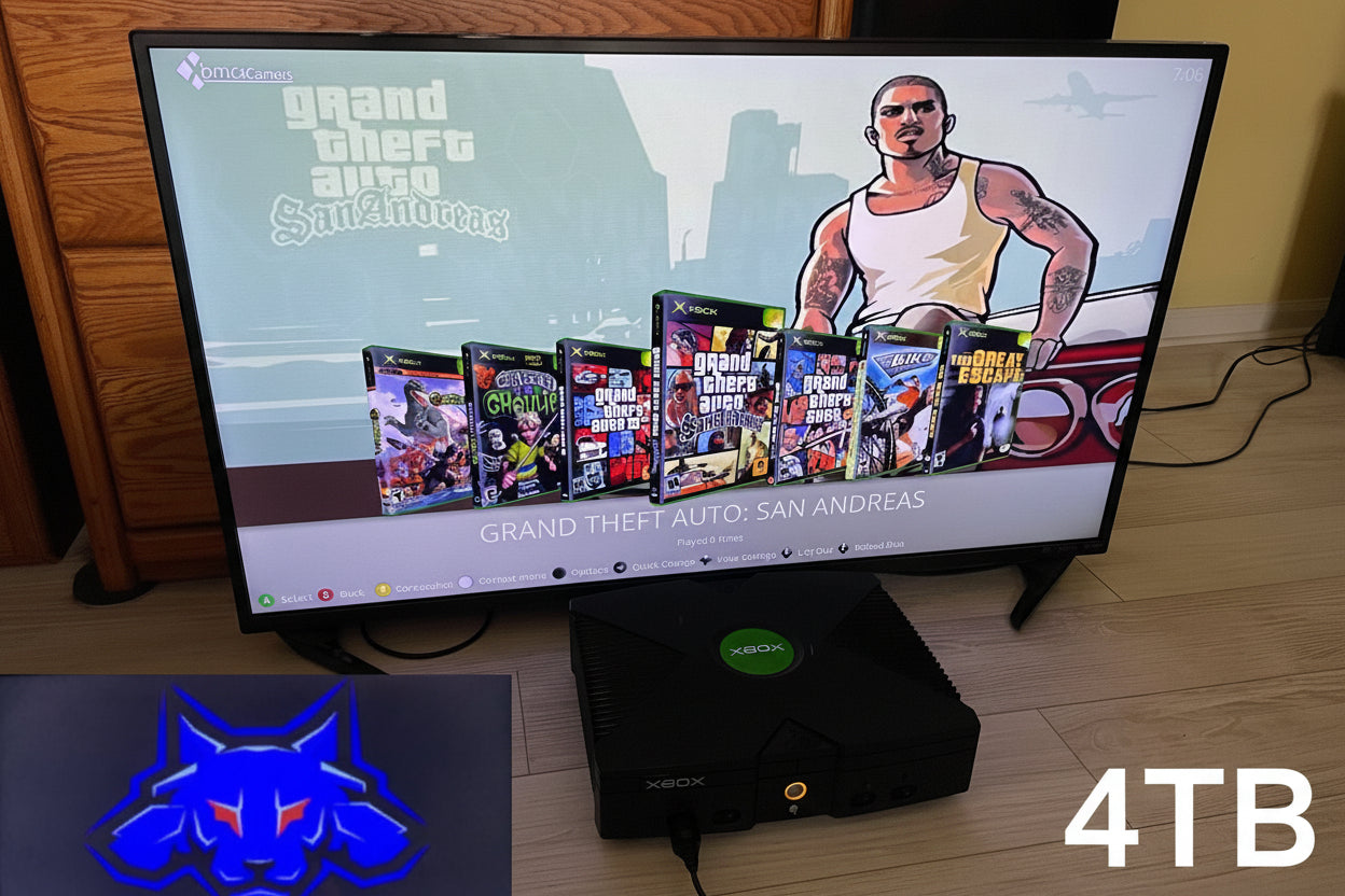 8TB Cerbios Modded OG Xbox Console | Retro Modd