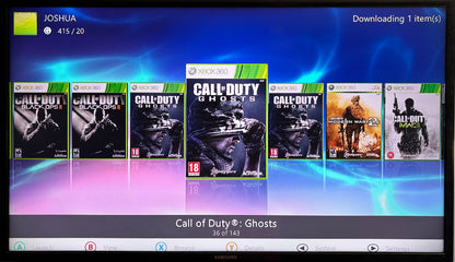 2TB Modded Xbox 360 Slim Bundle RGH RGH3 - Aurora Dashboard - 270+ Xbox 360 Games