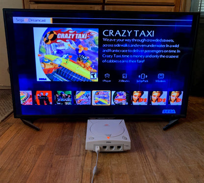 MODDED DREAMCAST CONSOLE - ALL US DREAMCAST TITLES - 2000+ RETRO TITLES (CONSOLE ONLY) - Retro Modd