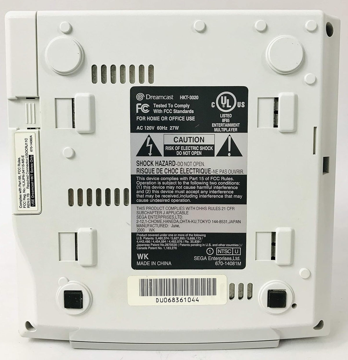 MODDED DREAMCAST CONSOLE - ALL US DREAMCAST TITLES - 2000+ RETRO TITLES (CONSOLE ONLY) - Retro Modd