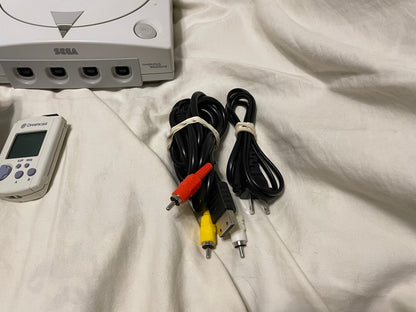 Modded Dreamcast Console Bundle - All US Dreamcast Titles - 1000s of Titles - GDEMU w/ 256GB Card - Controller VMU AV AC - Retro Modd