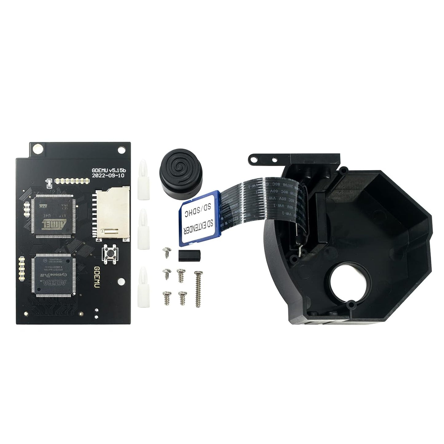 Modded Dreamcast Console HDMI Bundle - All US Dreamcast Titles - 1000s of Titles - GDEMU w/ 256GB Card - Controller VMU HDMI AC - Retro Modd