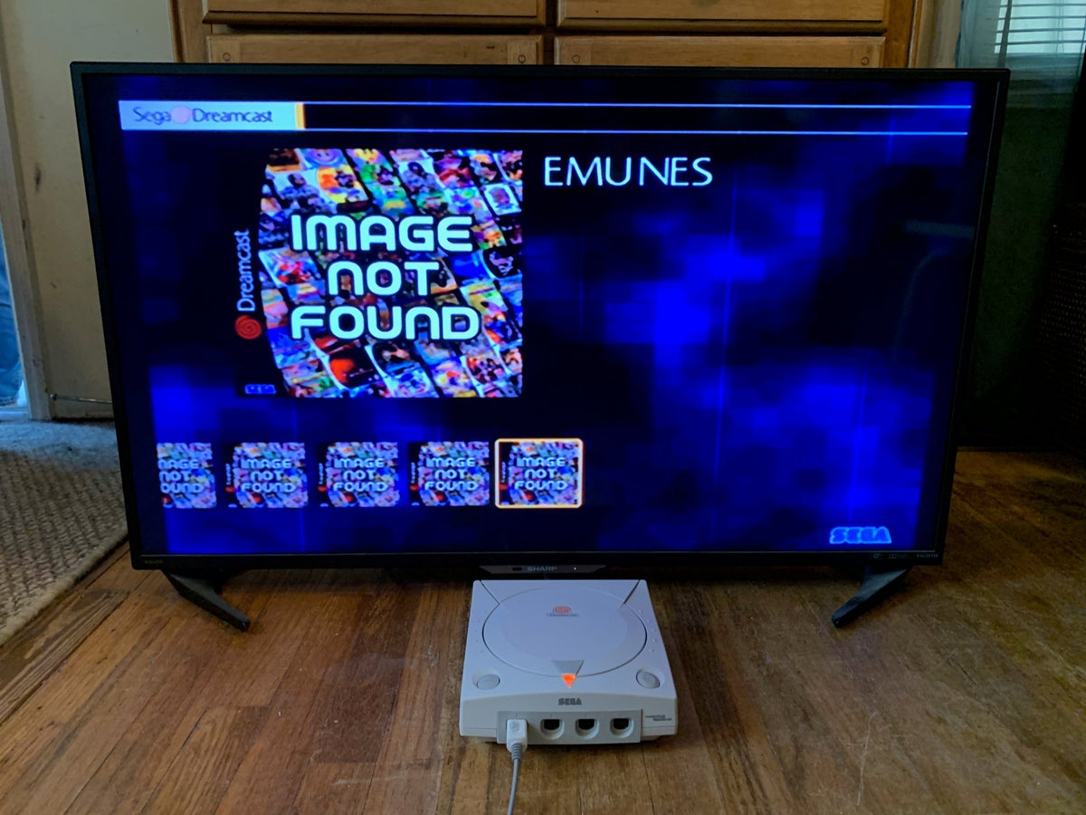 Modded Dreamcast Console HDMI Bundle - All US Dreamcast Titles - 1000s of Titles - GDEMU w/ 256GB Card - Controller VMU HDMI AC - Retro Modd