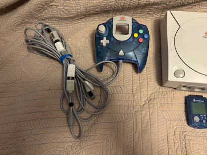Modded Dreamcast Console HDMI Bundle - All US Dreamcast Titles - 1000s of Titles - GDEMU w/ 256GB Card - Controller VMU HDMI AC - Retro Modd
