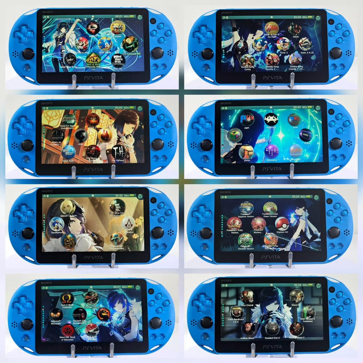 Modded PS VITA Bundle 256GB 70K Games Fully Loaded - Retro Modd