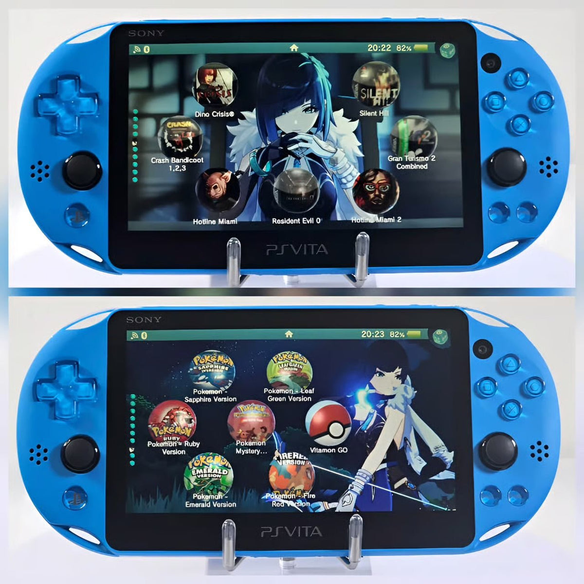Modded PS VITA Bundle 256GB 70K Games Fully Loaded - Retro Modd