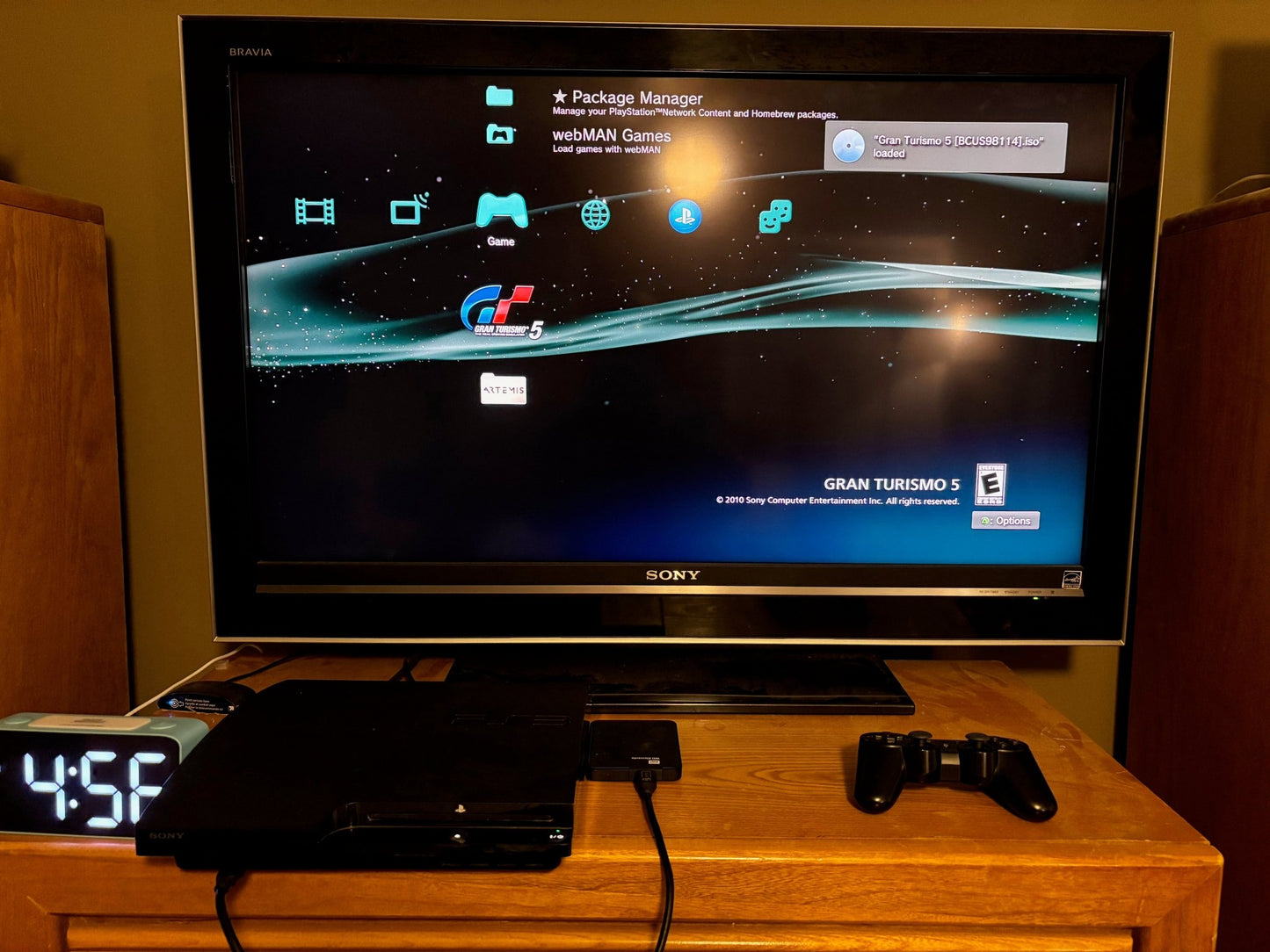 Modded PS3 - 100+ PS3 PS2 & PS1 Titles - 2TB Ext & 1TB Int HDD