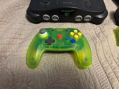 N64 Bundle - 1000s of Games - EverDrive 64 - Retro Fighters Controller - Pro HDMI Adapter - AC Cable - Retro Modd