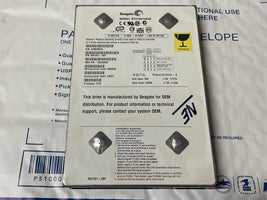 Seagate ST310014ACE 10GB Xbox OEM hard drive with factory label and EEPROM nulled code visible